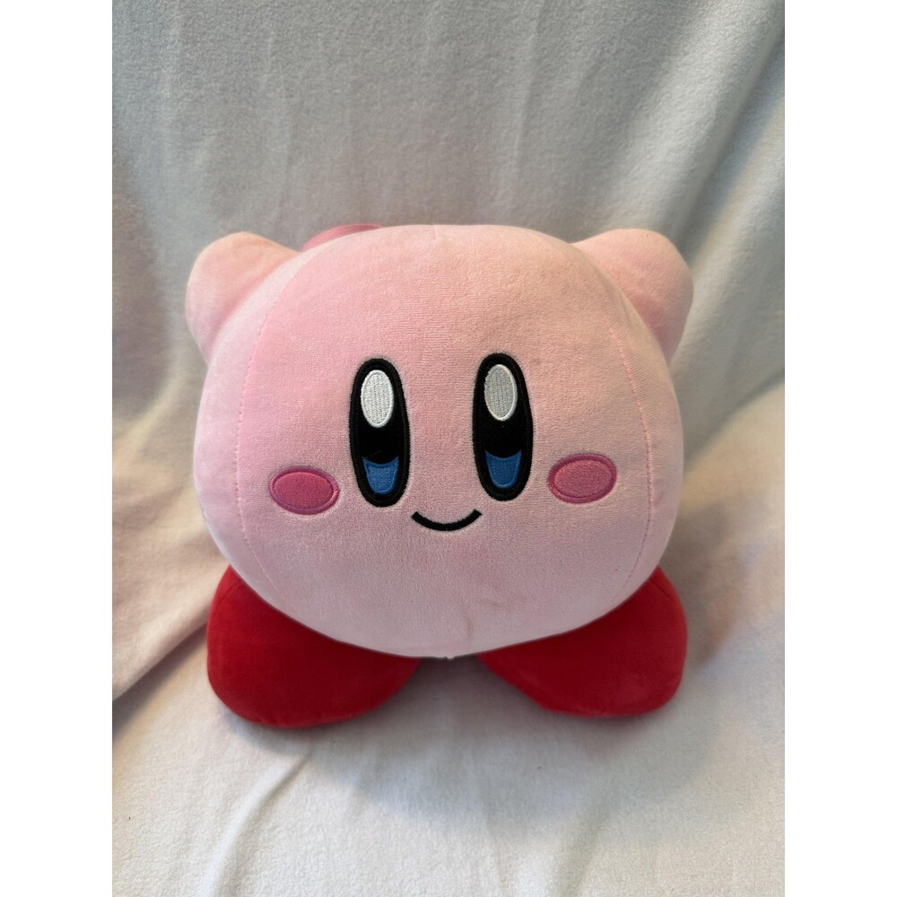 Kirby Pink Plush Backpack Stuffed Toy Bag Small Nintendo HAL Laboratory Cute